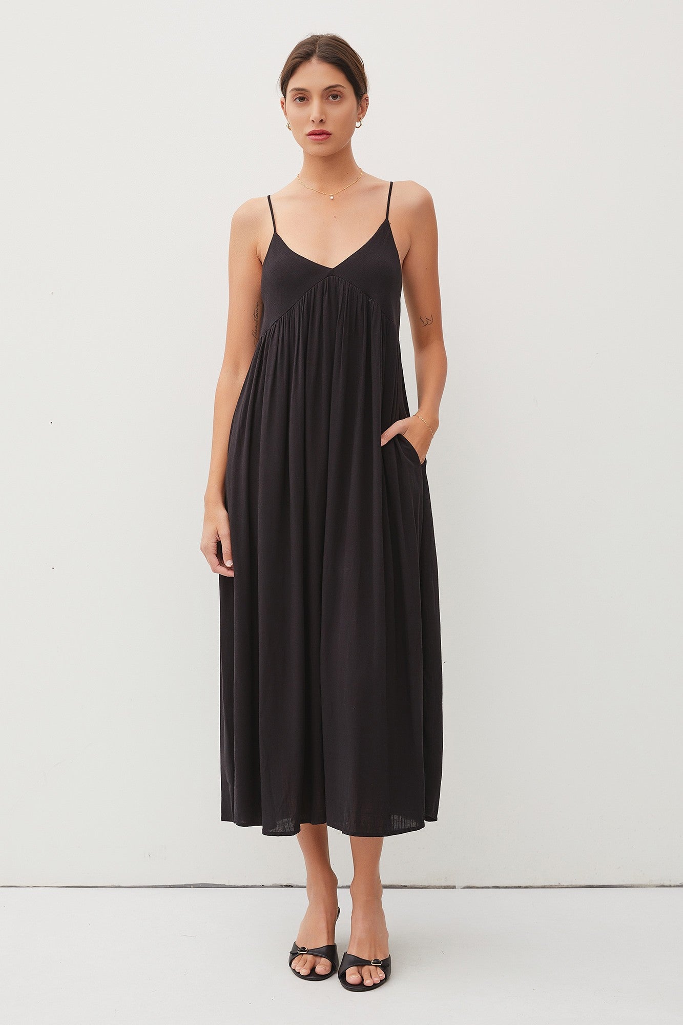 Breezy Sunday Baby Doll Maxi Dress