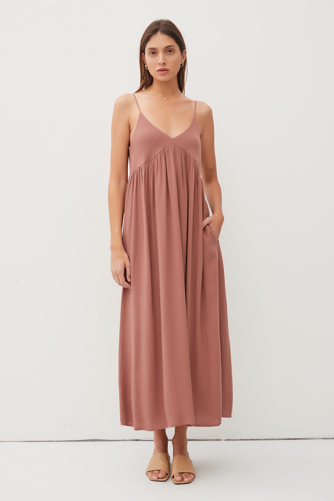 Breezy Sunday Baby Doll Maxi Dress