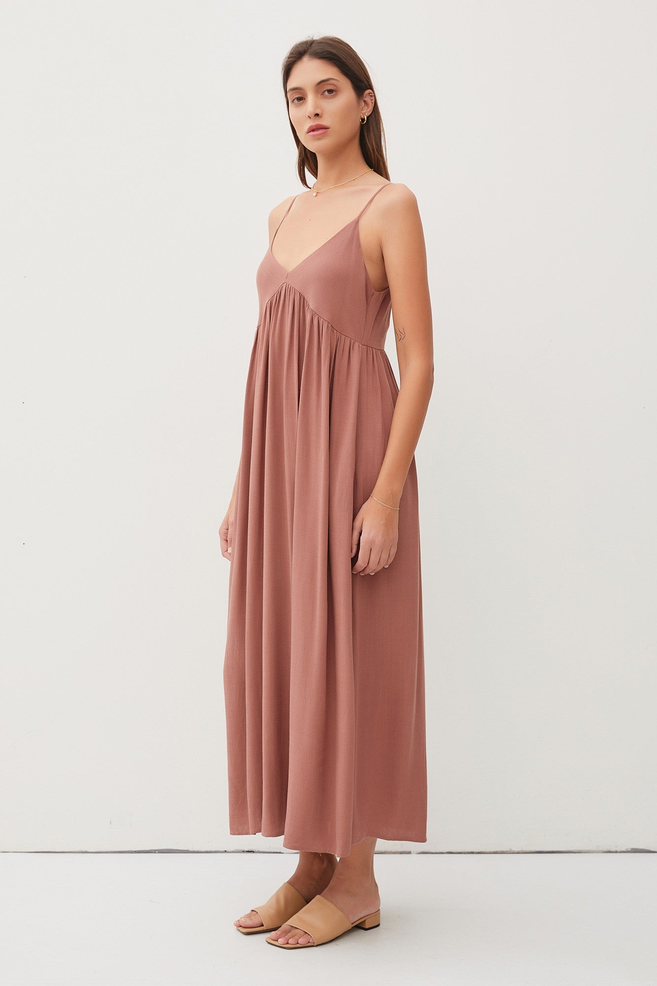 Breezy Sunday Baby Doll Maxi Dress